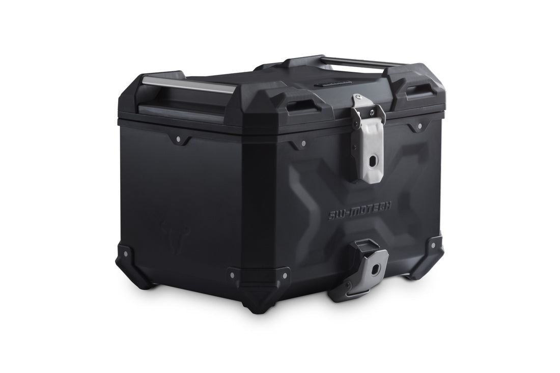 SW-Motech TRAX ADV Motorcycle Top Case Aluminum 38 Litre Black